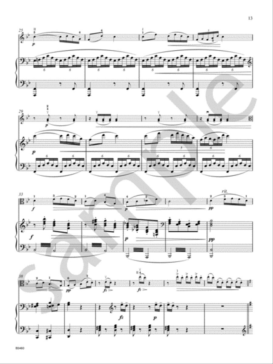 Sonatina Viola scores gallery preview page 7