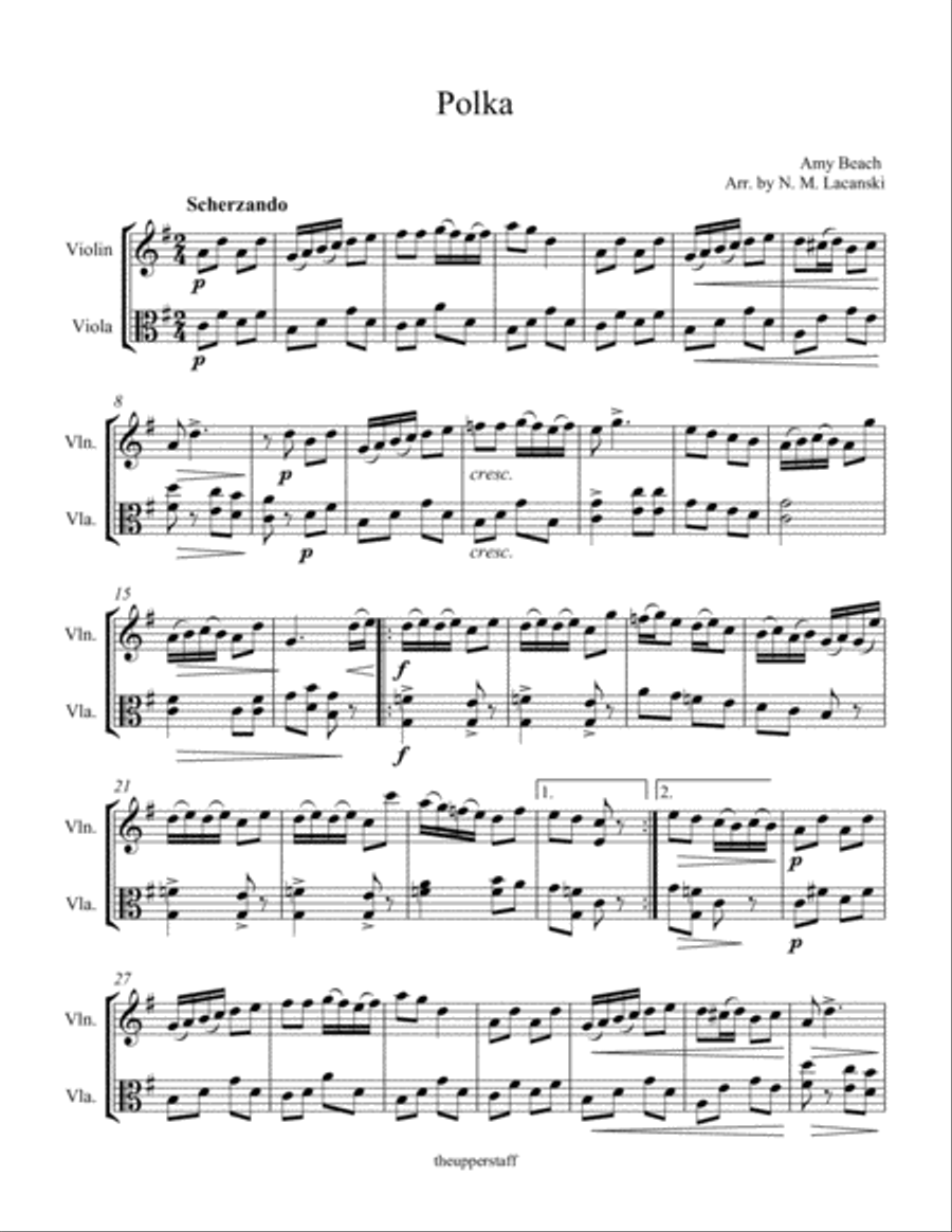 Polka Polka String Duet scores gallery preview page 2