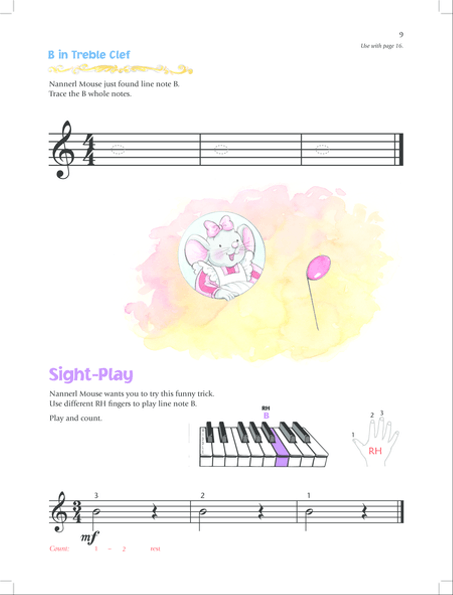 Music for Little Mozarts Notespeller & Sight-Play Book, Book 4 Piano Method scores gallery preview page 12