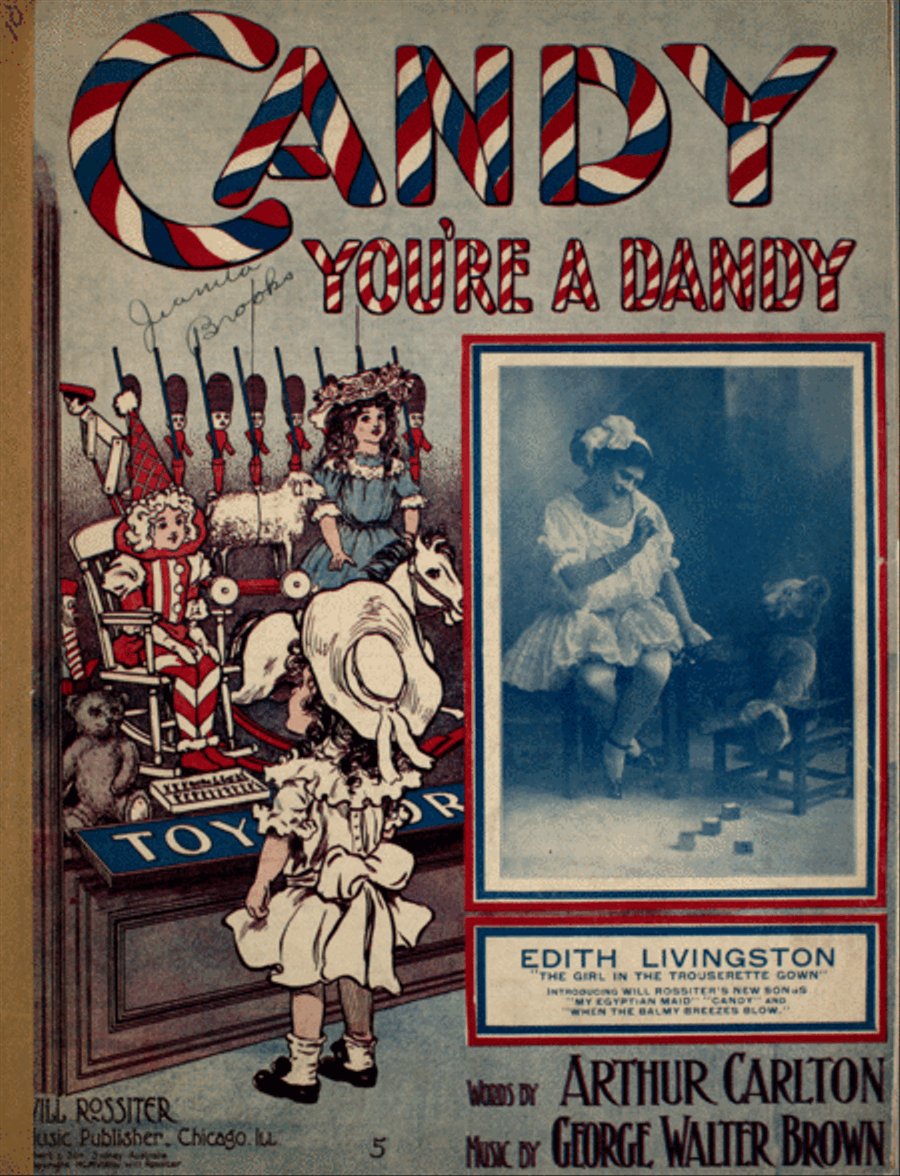 Candy, You're a Dandy Voice scores gallery preview page 1