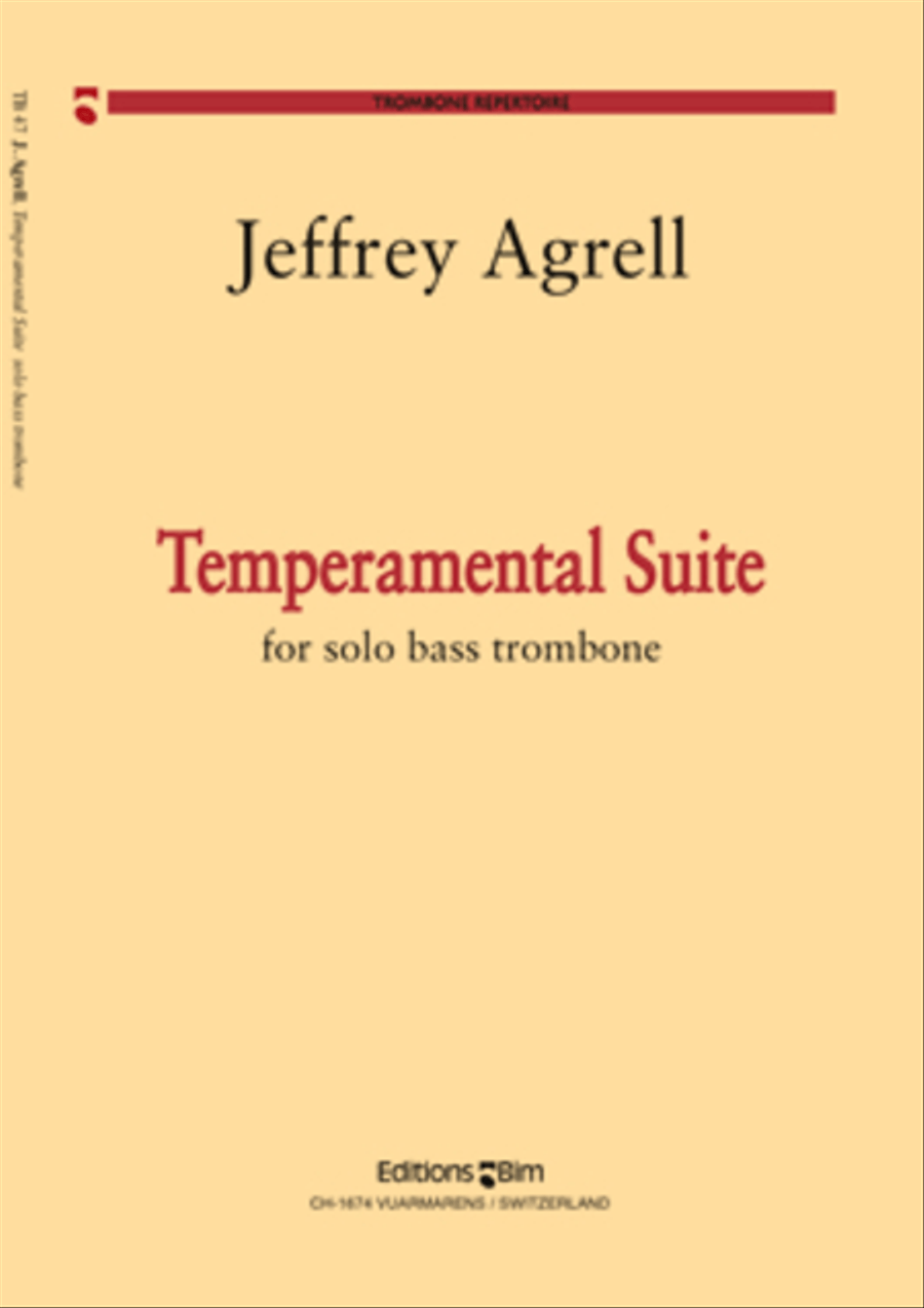 Temperamental Suite Bass Trombone scores gallery preview page 1