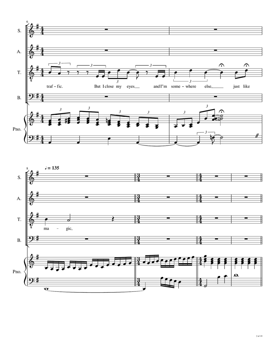 Christmas Tree Farm Christmas Tree Farm 4-Part scores gallery preview page 3