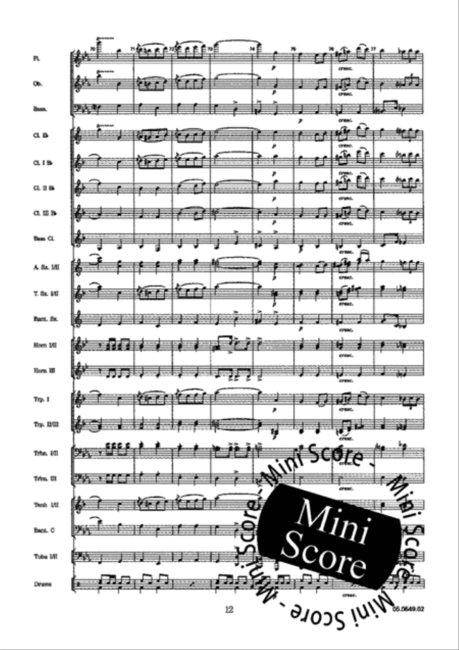 Munsterland Munsterland Concert Band scores gallery preview page 15