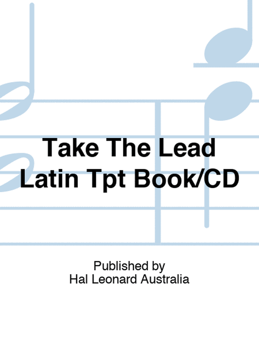 Take The Lead Latin Tpt Book/CD