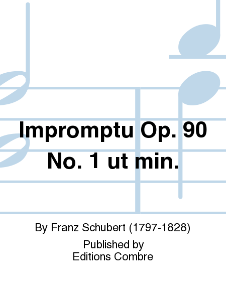 Impromptu Op. 90 No. 1 en Ut min.
