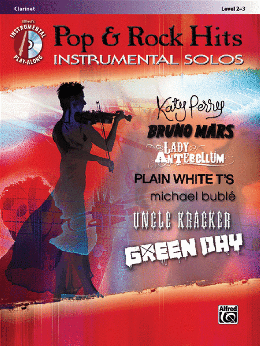 Pop & Rock Hits Instrumental Solos Clarinet Solo scores gallery preview page 1