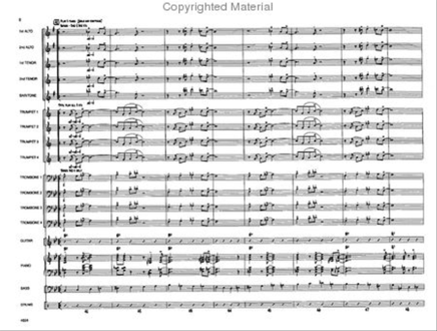 Vamoose Your Caboose Jazz Ensemble scores gallery preview page 7