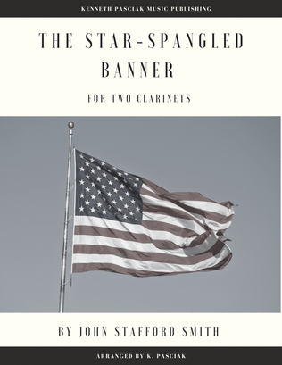 The Star Spangled Banner (for Two Clarinets)