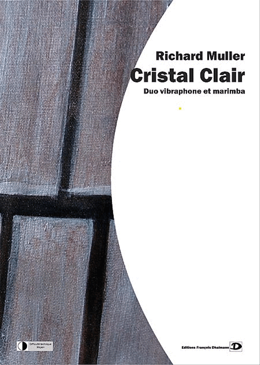 Cristal clair Percussion scores gallery preview page 1