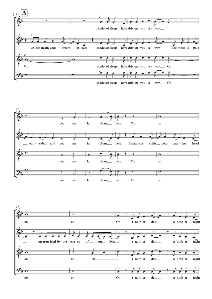 When Tomorrow Comes 4-Part scores gallery preview page 2