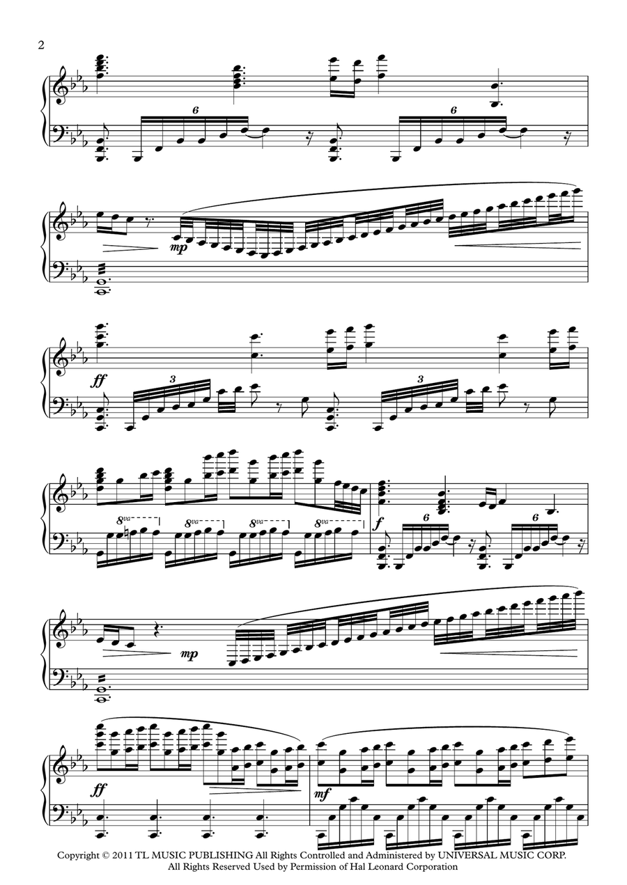 Game Of Thrones Game Of Thrones Piano Solo scores gallery preview page 2
