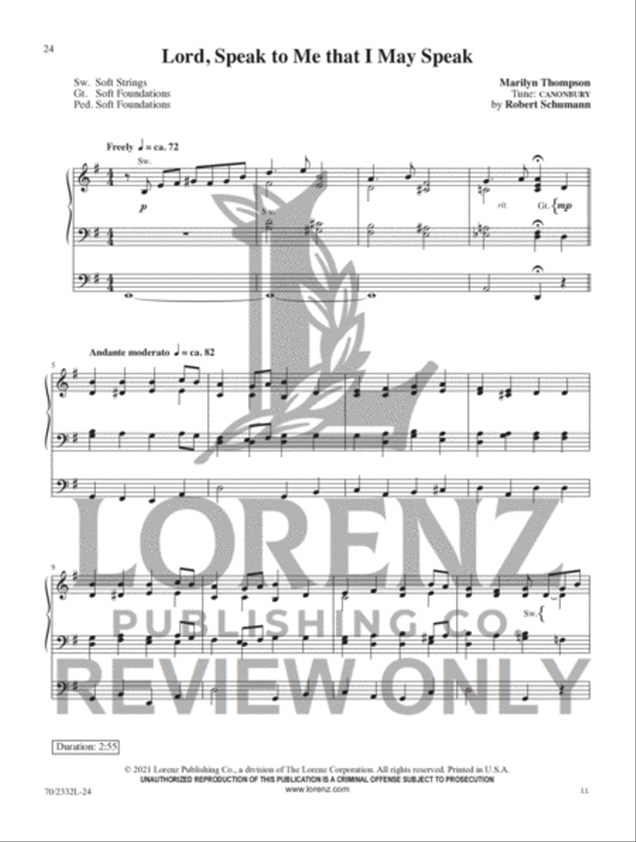 Like a River Glorious Organ Solo scores gallery preview page 18