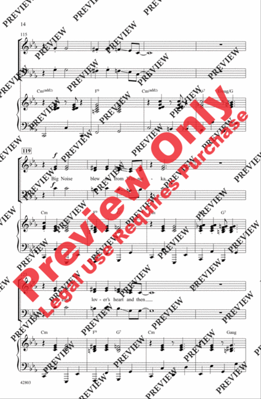 Swing's the Thing! 3-Part scores gallery preview page 13