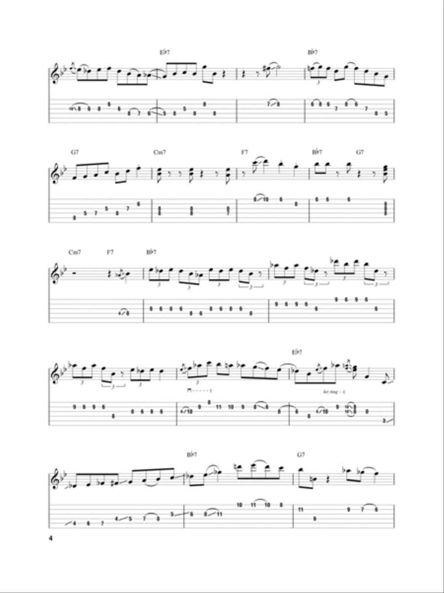 Deep Electric Guitar scores gallery preview page 4