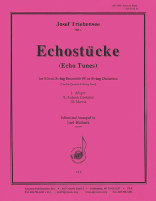 Echostucke (echo Tunes) - Strg 9/stg Orch
