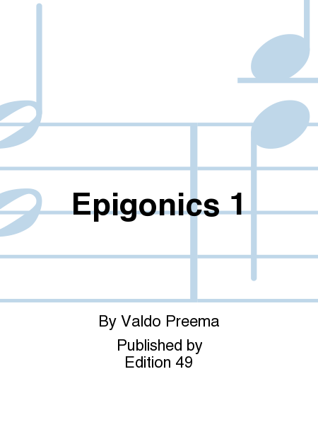 Epigonics 1