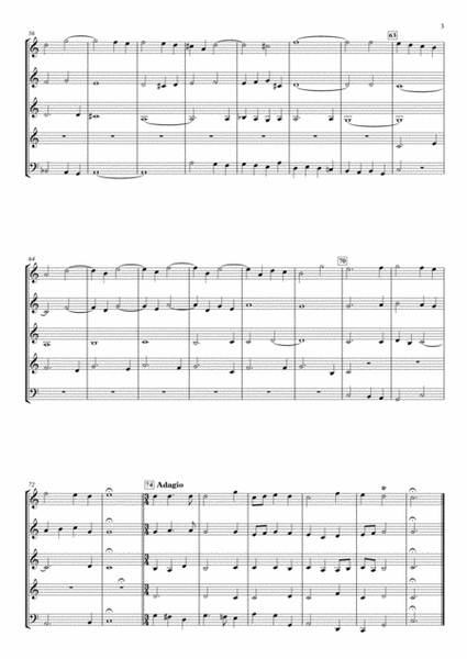 Turmsonaten. 24 neue Quatrizinien 9. Sonatina for Wind Quintet image number null