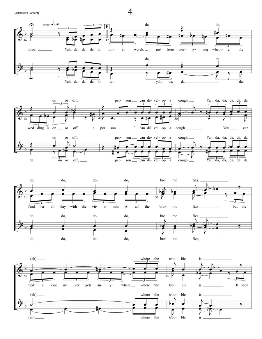 Adelaide S Lament Adelaide S Lament SSAA scores gallery preview page 4
