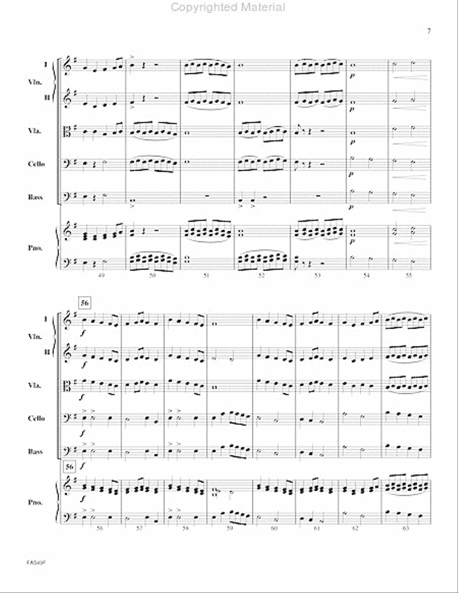Intensity String Orchestra scores gallery preview page 8
