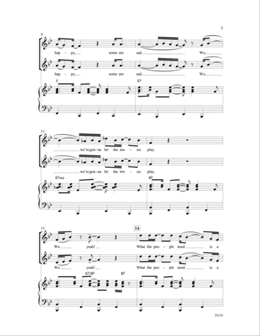 Listen to the Music Listen to the Music 2-Part scores gallery preview page 3
