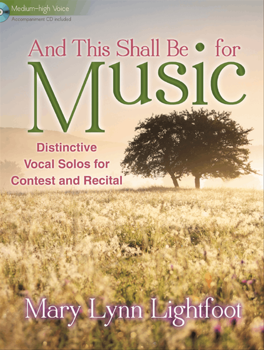 And This Shall Be for Music - Medium-high Voice High Voice scores gallery preview page 1