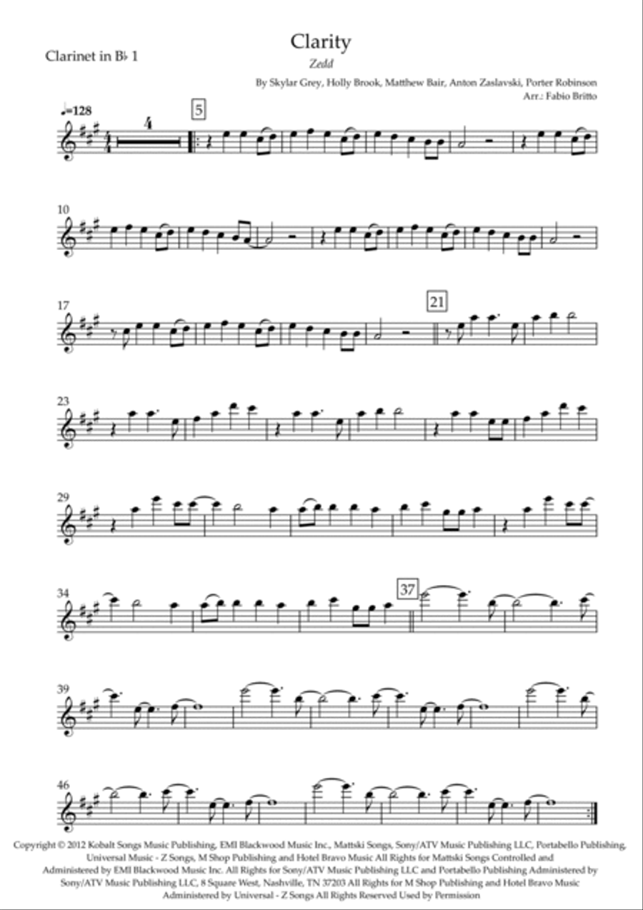 Clarity Clarity Woodwind Trio scores gallery preview page 4
