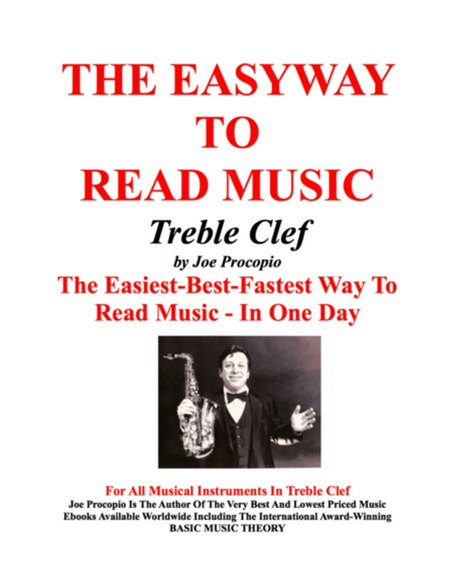 THE EASYWAY TO READ MUSIC TREBLE CLEF Large Ensemble scores gallery preview page 1