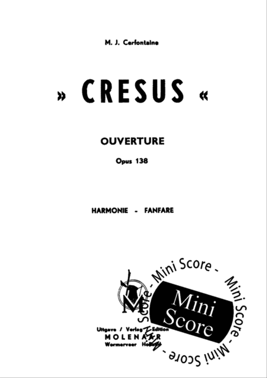 Cresus Fanfare Band scores gallery preview page 3
