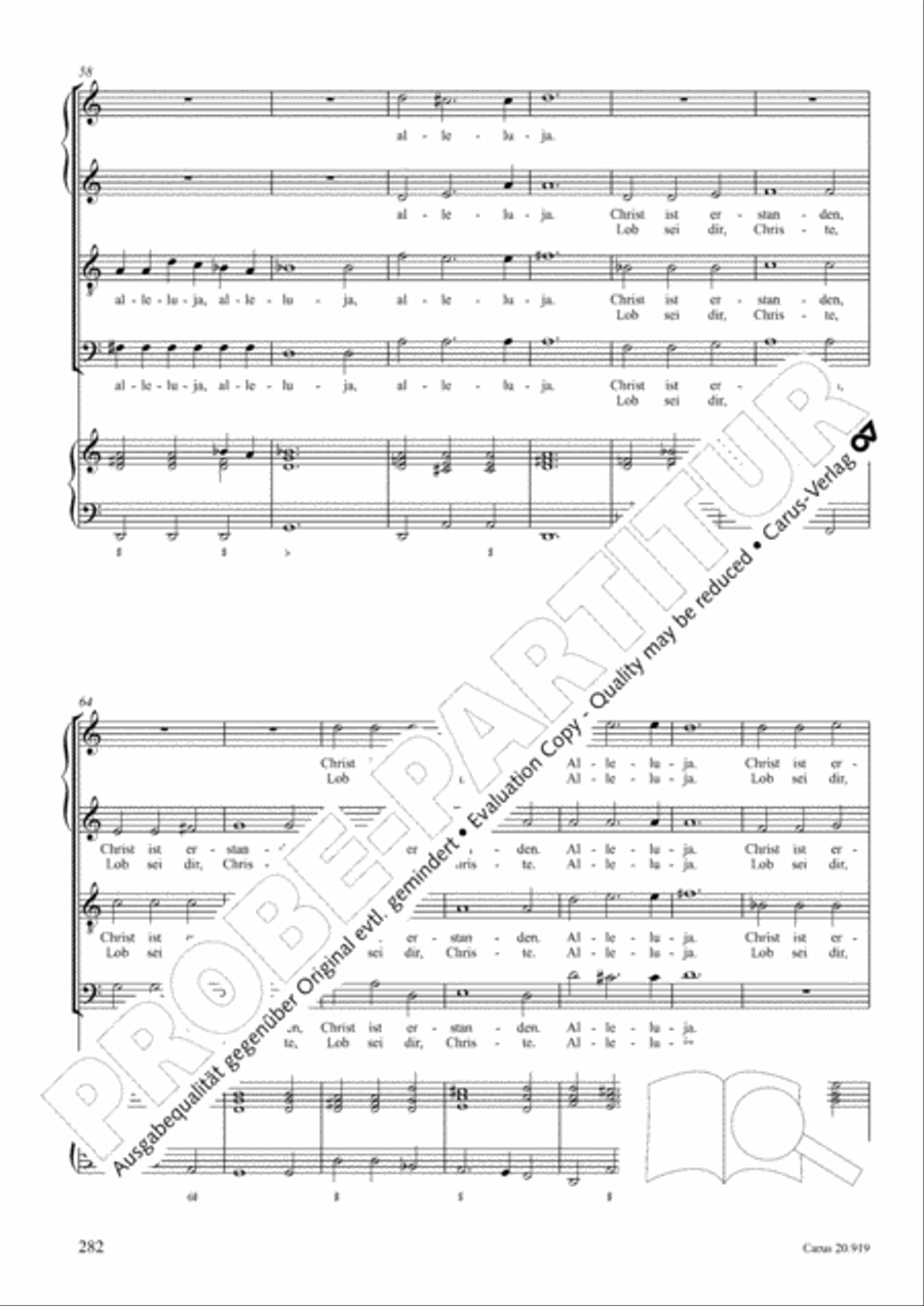Opera varia I. Works with 1-7 parts (Complete edition, vol. 19) [Werke mit 1-7 obligaten Stimmen] Score scores gallery preview page 339