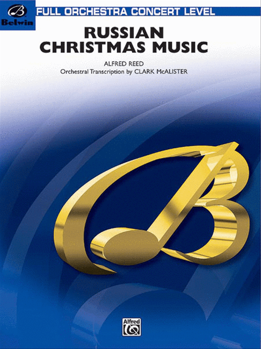 Russian Christmas Music Russian Christmas Music Full Orchestra scores gallery preview page 1