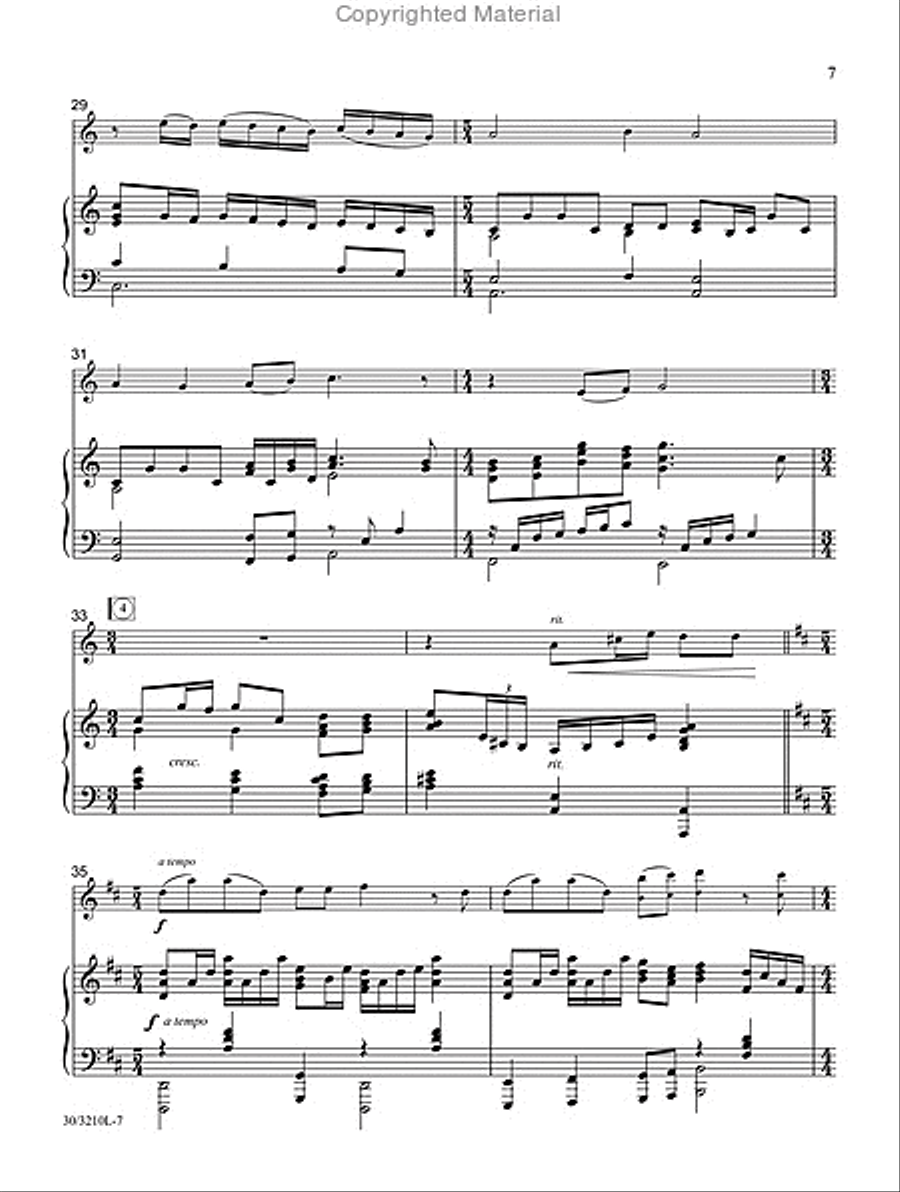 A Tapestry of Grace Piano scores gallery preview page 5