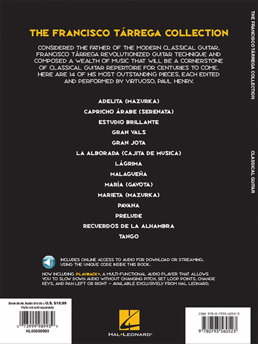 The Francisco Tárrega Collection Acoustic Guitar scores gallery preview page 5