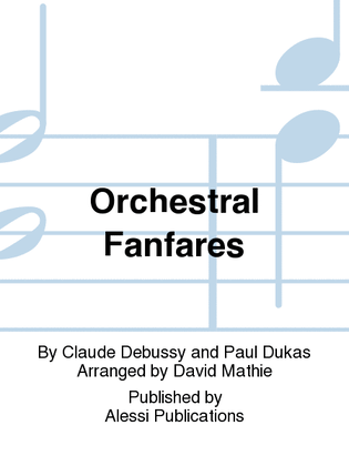 Book cover for Two Orchestral Fanfares