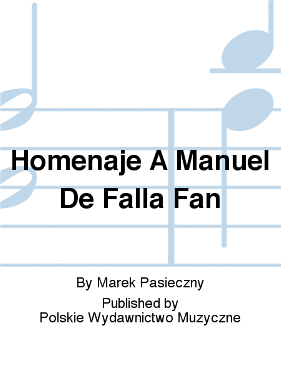 Homenaje A Manuel De Falla Fan School and Community scores gallery preview page 1