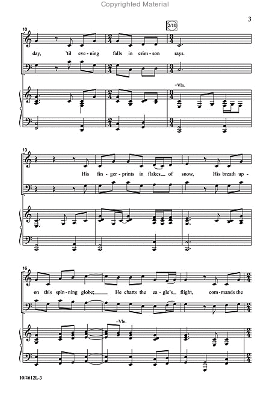 Creation Sings Creation Sings 4-Part scores gallery preview page 3