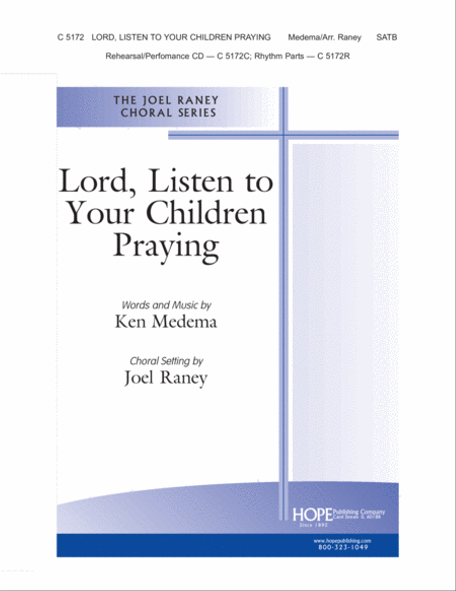 Lord, Listen to Your Children Praying Choir scores gallery preview page 1