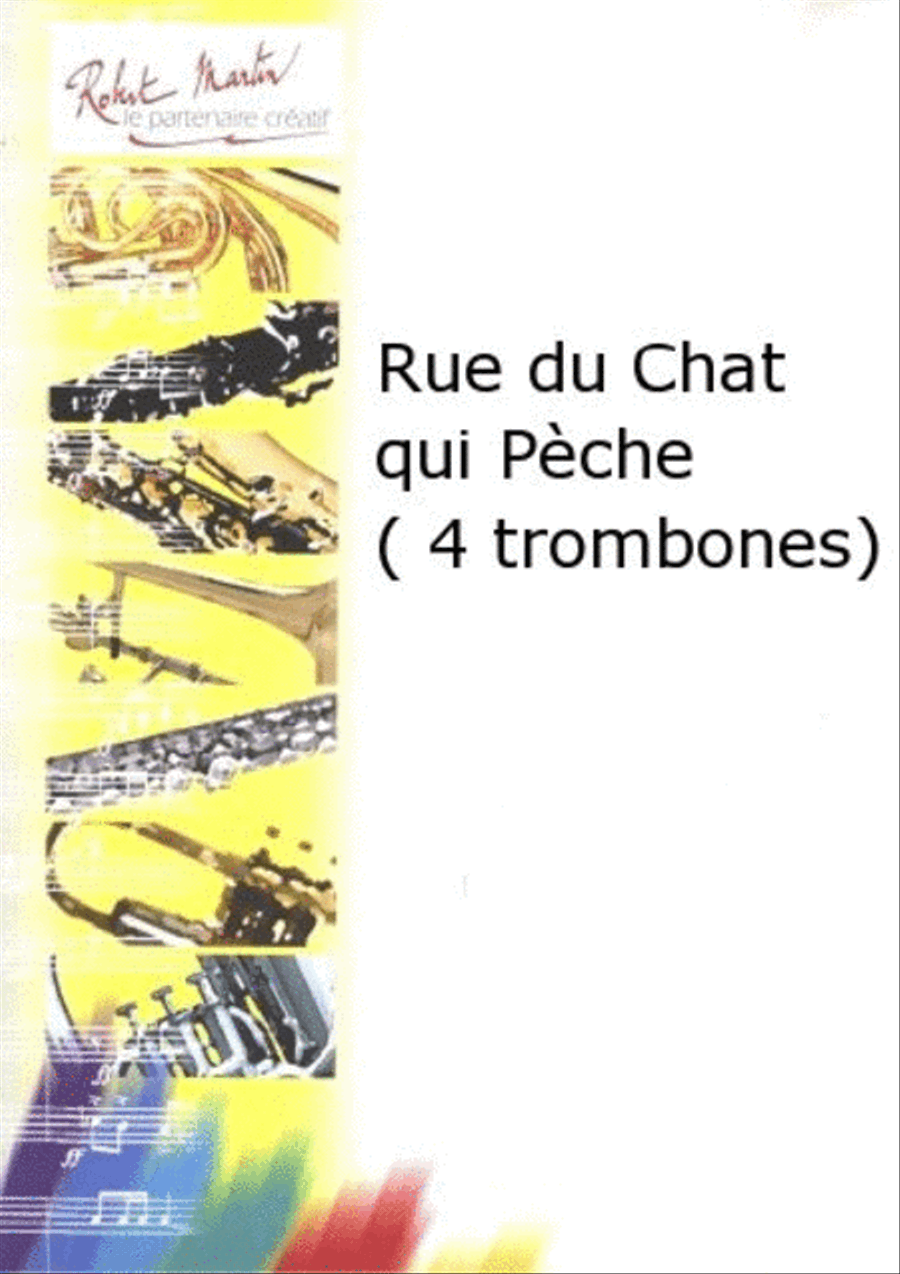 Rue du chat qui peche Trombone Quartet scores gallery preview page 1