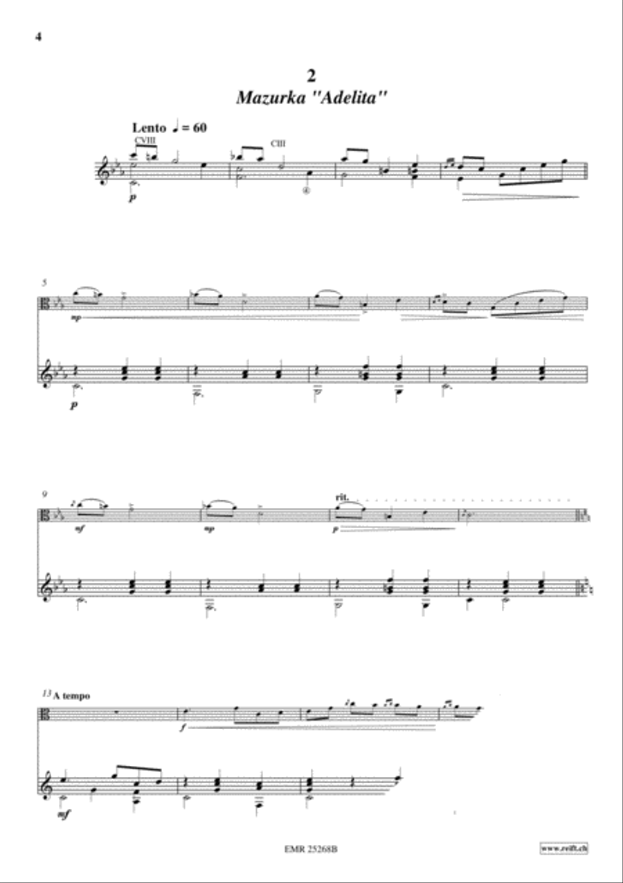 2 Pieces Viola scores gallery preview page 4
