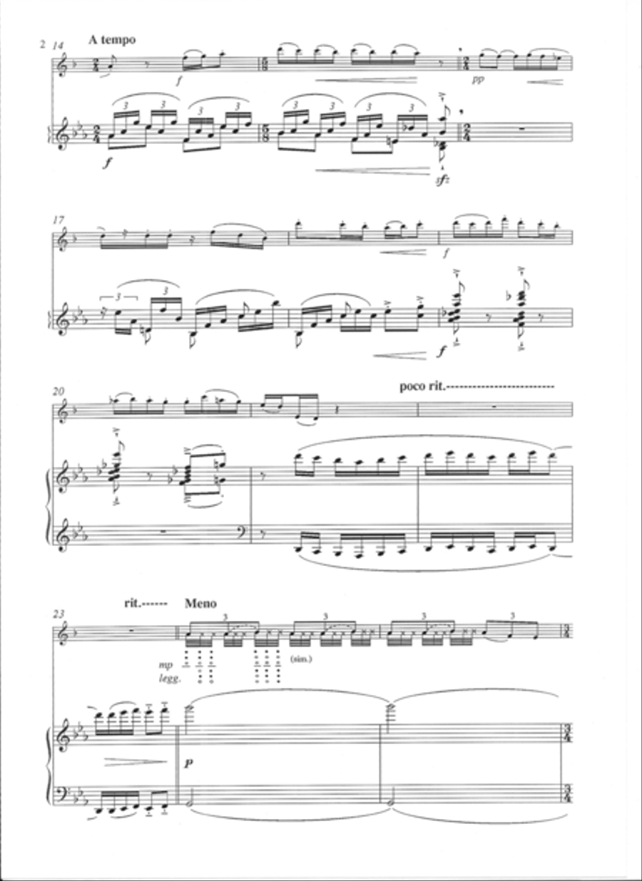 Harlequin Harlequin Soprano Saxophone scores gallery preview page 3