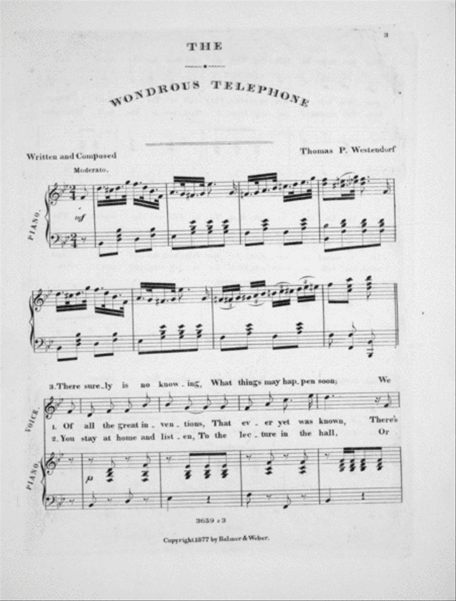 The Wondrous Telephon Voice Solo scores gallery preview page 2