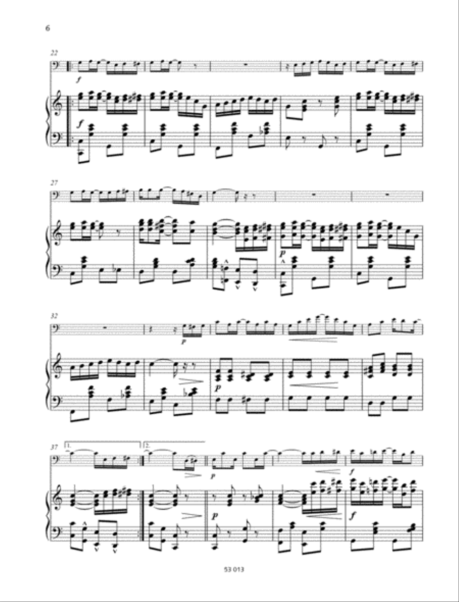 The Entertainer Bassoon Solo scores gallery preview page 2