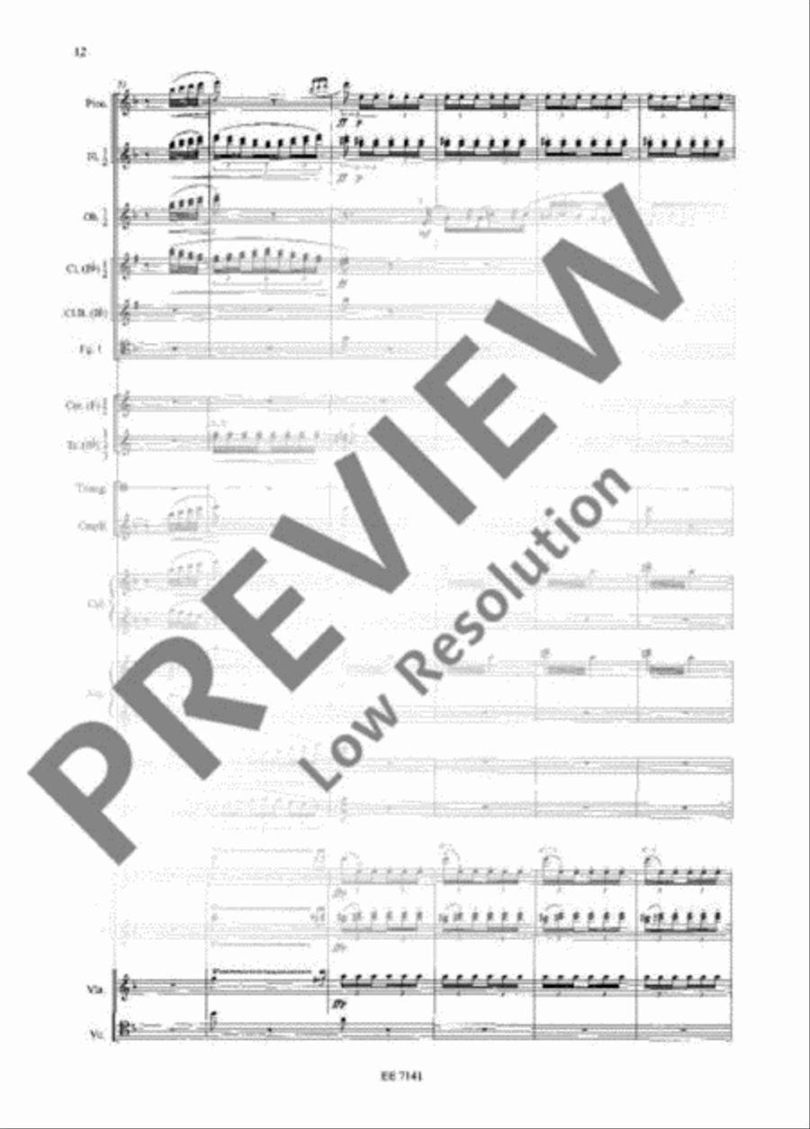 Pines of Rome Orchestra scores gallery preview page 21