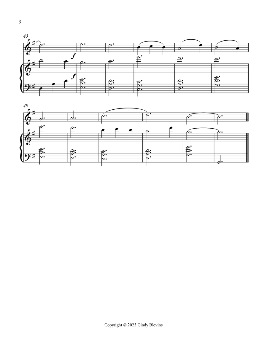 Bring A Torch, Jeannette, Isabella, Piano and Tin Whistle (D) Piano scores gallery preview page 5