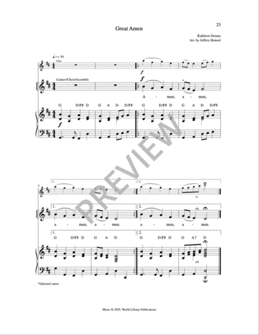 Mass of Joy - Full Score Mass of Joy - Full Score 2-Part scores gallery preview page 8