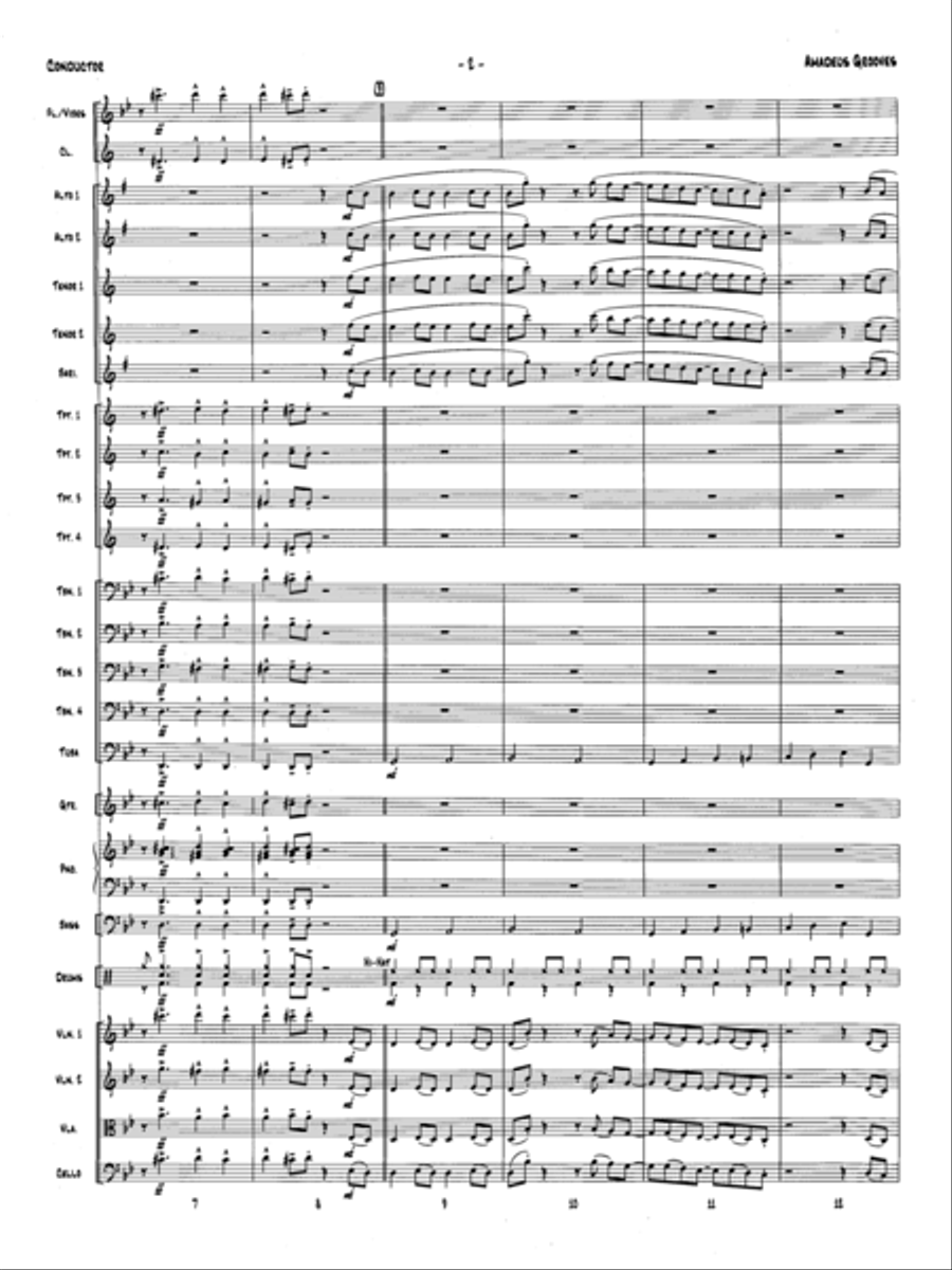 Amadeus Grooves Jazz Ensemble scores gallery preview page 4