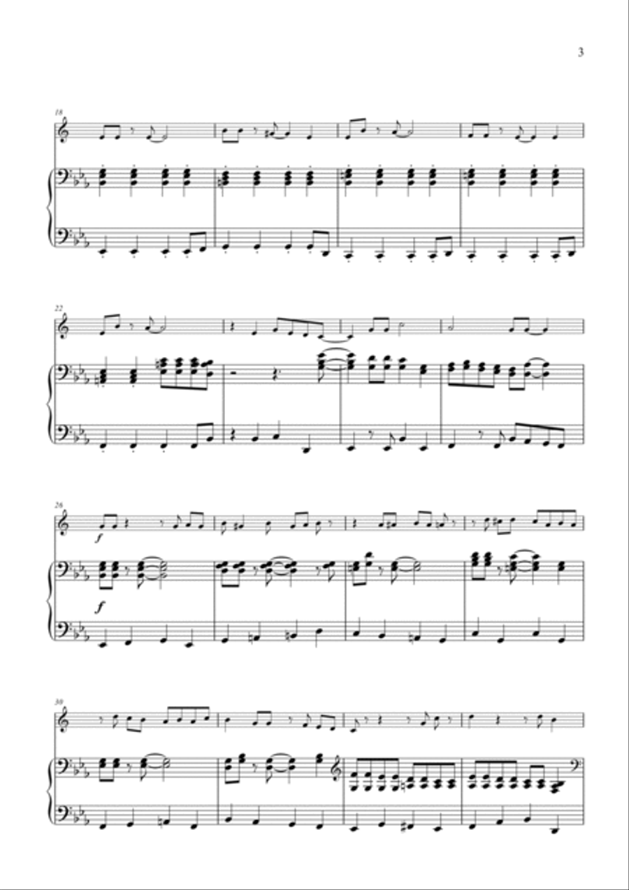 Basin Street Blues Cornet scores gallery preview page 3