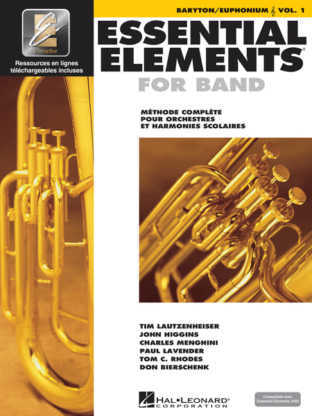 Essential Elements EE2000 Baritone/Euphonium T.C. (French Edition)