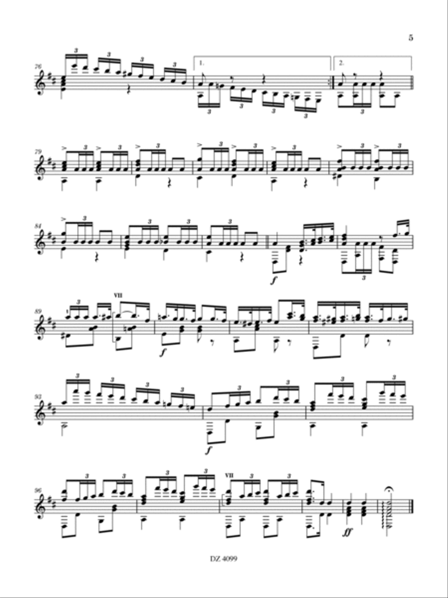 The Essential Justin Holland Classical Guitar scores gallery preview page 6