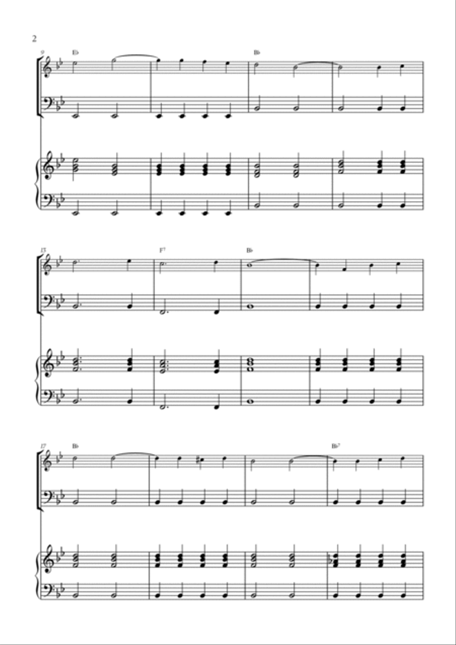 You Are My Sunshine You Are My Sunshine Trombone Duet scores gallery preview page 2