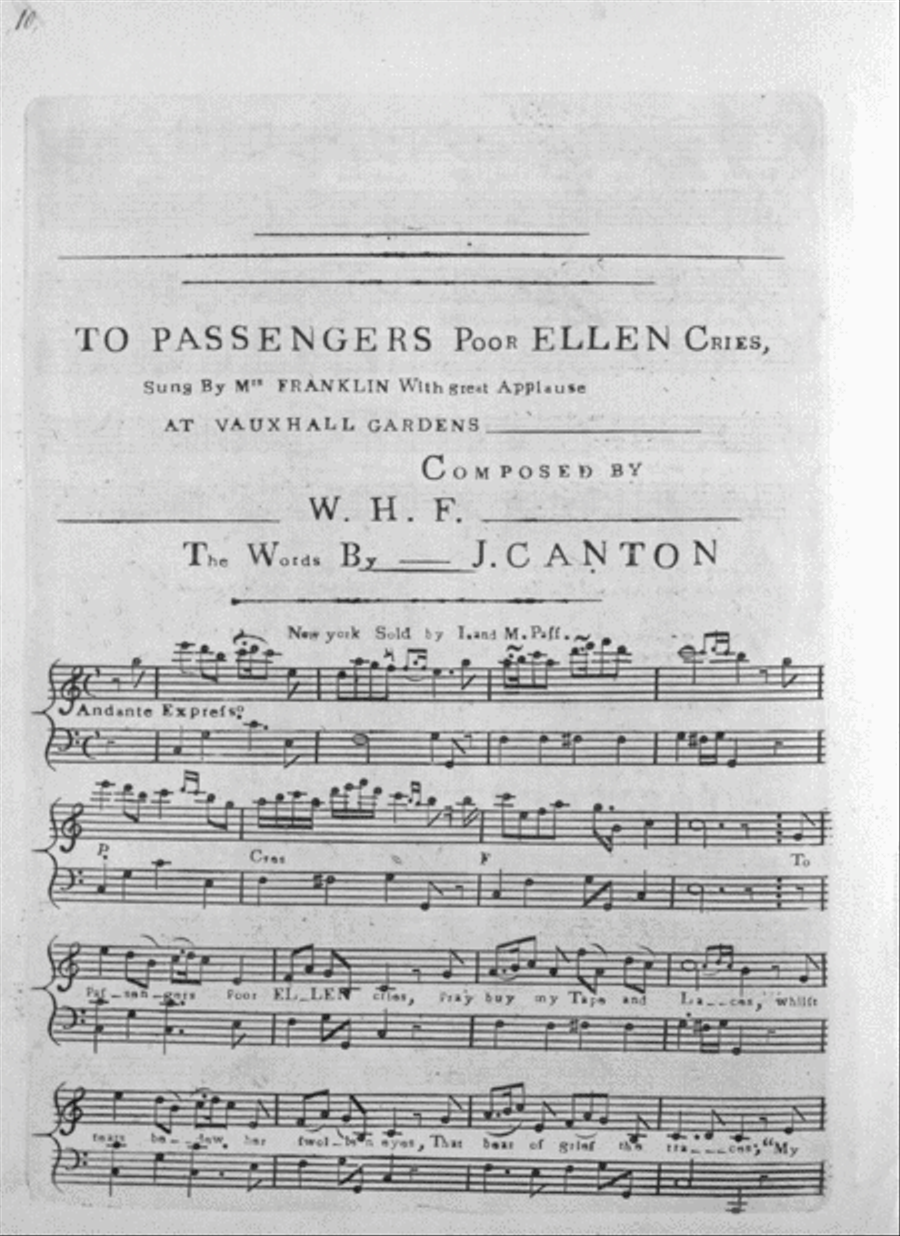 To Passengers Poor Ellen Cries Flute scores gallery preview page 1